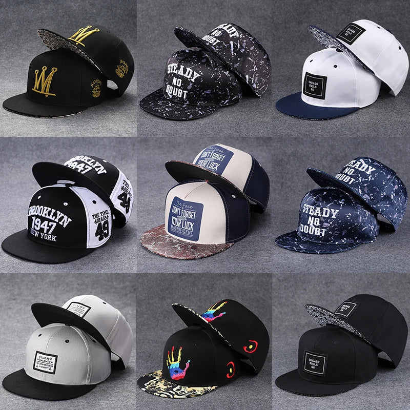 Unisex Alphabet Baseball Cap Summer Tide Brand Embroidered BackButton Cap Outdoor Hip Hop Hat Men's Women's Adjustable Casual Hat