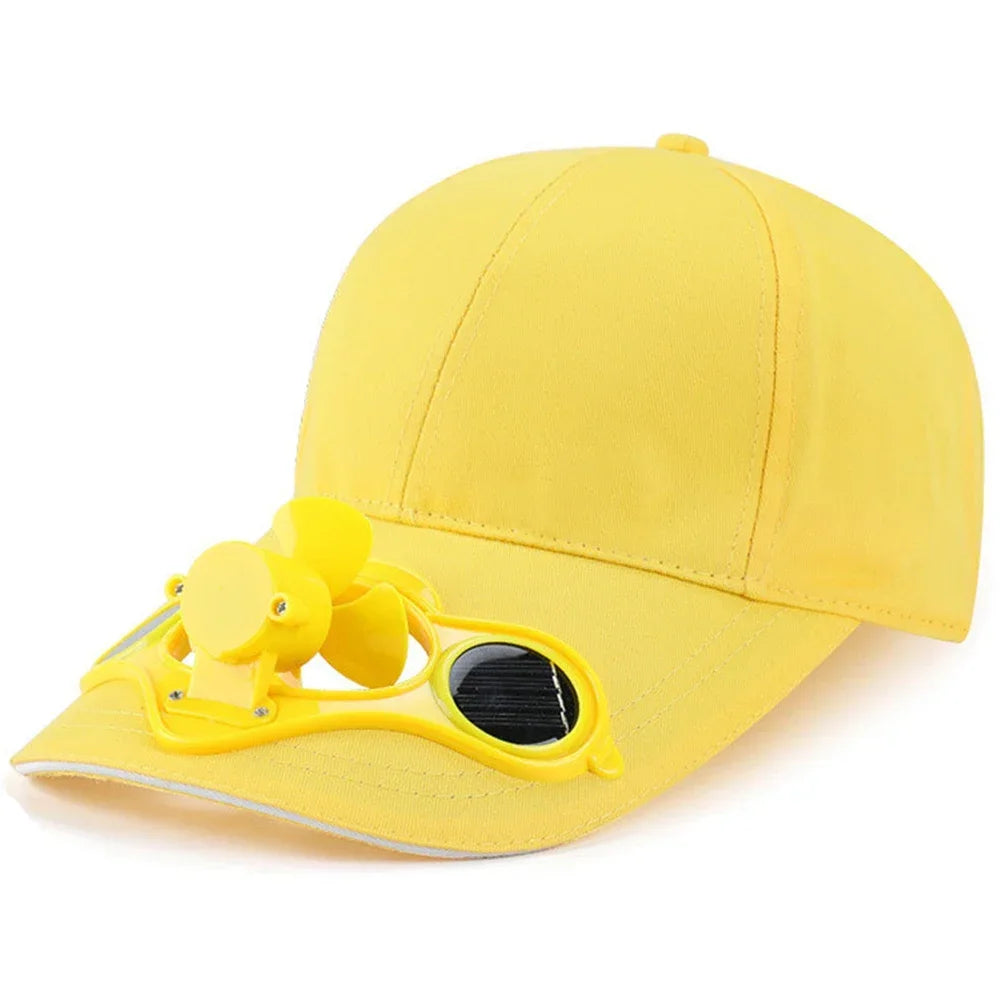 Kappe mit Ventilator – Sommer-USB-Lade-Kühlventilator – Baseballkappe – Outdoor – Golf – Sonnenschutz – 2 Geschwindigkeitsstufen – verstellbare Schirmkappe – Wanderkappe mit Ventilator