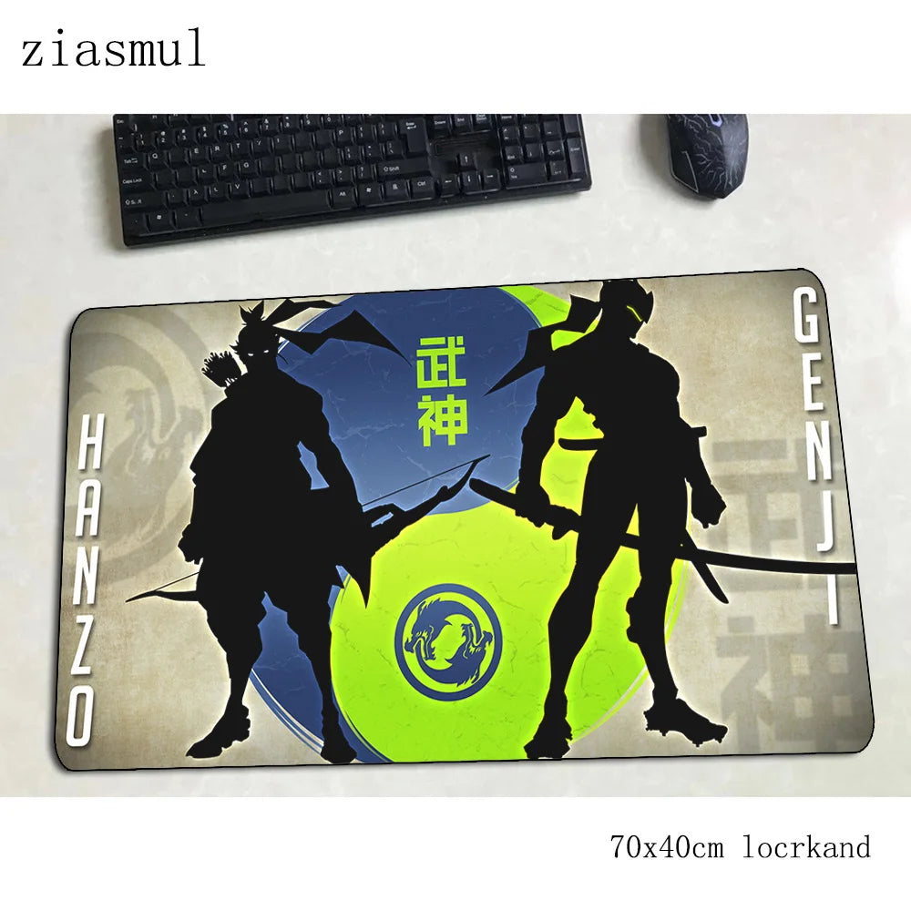 Overwatch mouse pad Gorgeous Computer Mat 70x40cm gaming mousepad large XL mouse pad keyboard games PC gamer desk
