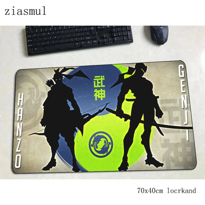 Overwatch mouse pad Gorgeous Computer Mat 70x40cm gaming mousepad large XL mouse pad keyboard games PC gamer desk