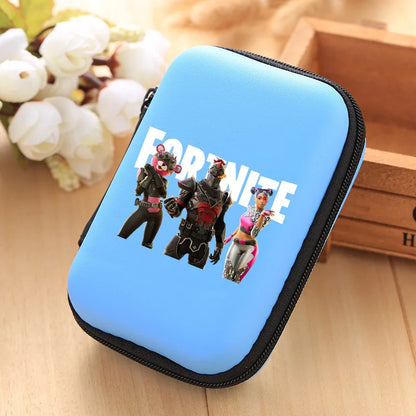 Nova Bolsa de Arrumação Fortnite Multifuncional para Cabos de Dados, Carregadores e Auriculares, Bolsa Protetora de Viagem, Presente de Aniversário para Crianças