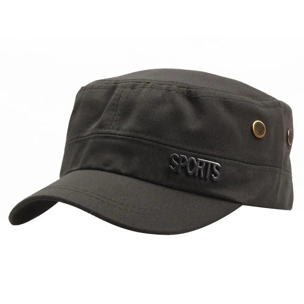 Practical Top Army Baseball Cap Women Spring Solid Cotton Military Tactical Snapback Male Outdoor Sport Militar Sailor Hat
