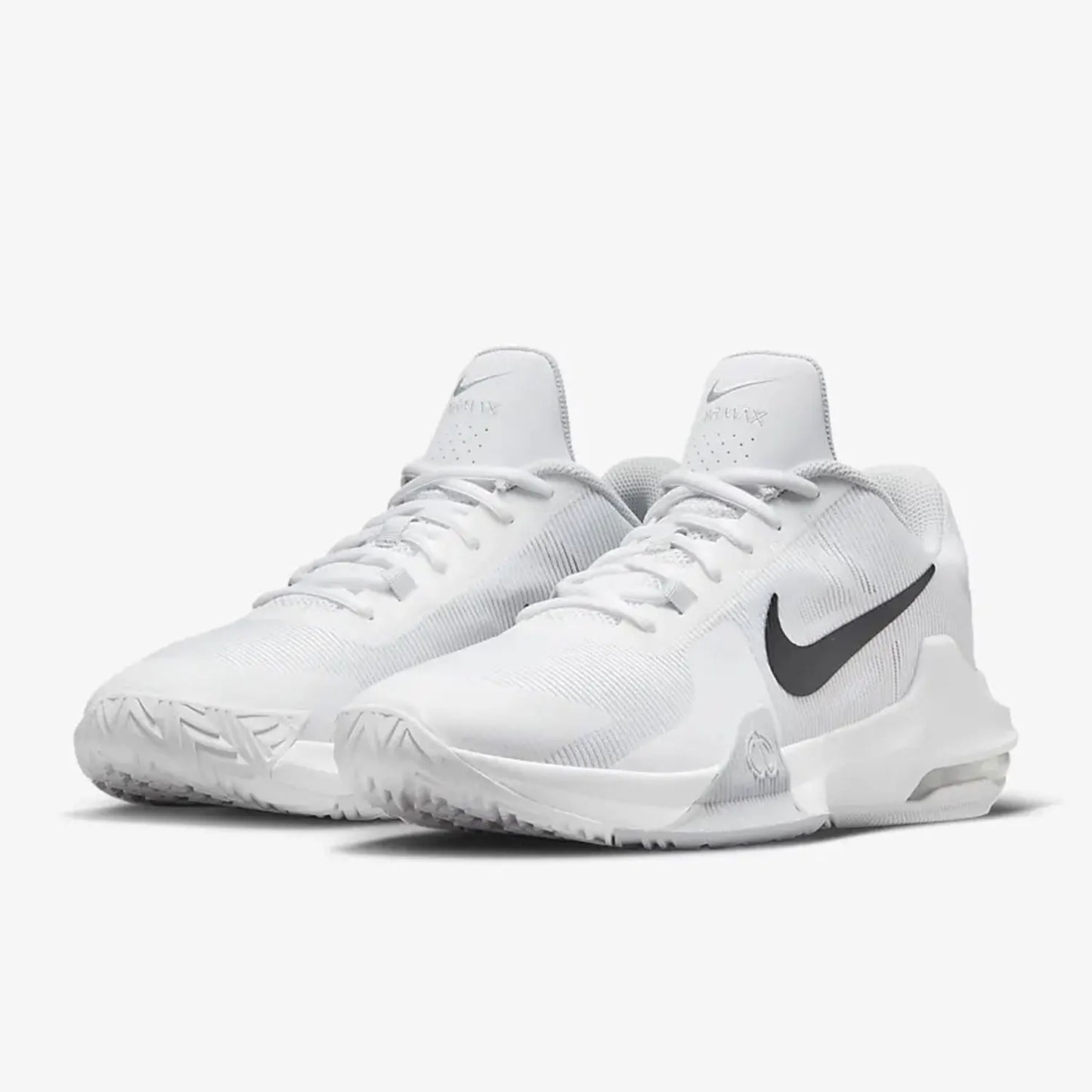 Nike Oficial Genuíno Air Max Impact 4 — Sapatilhas de basquetebol almofadadas para homem DM1124-100