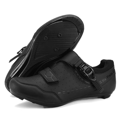Mountain Bike Shoes Men's Cycling Shoes Quick Ratchet Buckle Compatible with SPD System Pedal for Indoor Outdoor Women MTB Shoes