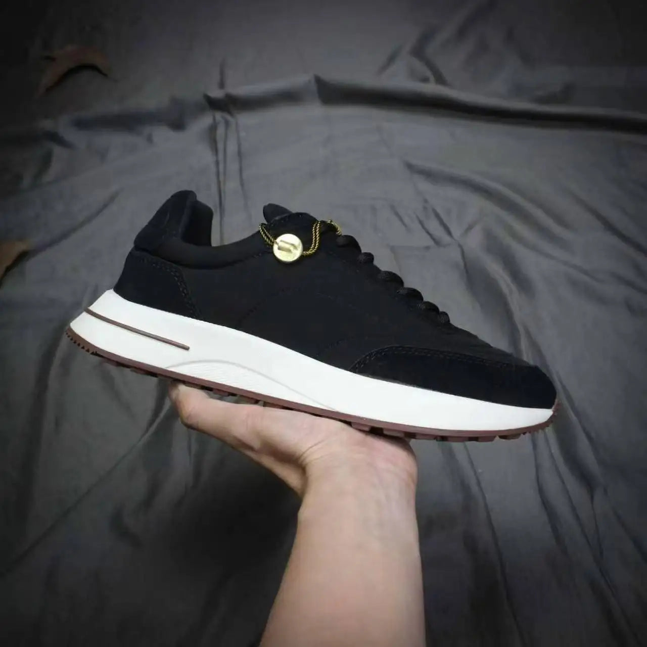 Men's Pure Original B30-8 Sports Shoes Fashionable Casual All-Match Running Shoes Laced Breathable Anti-Slip Sports Leisure Running