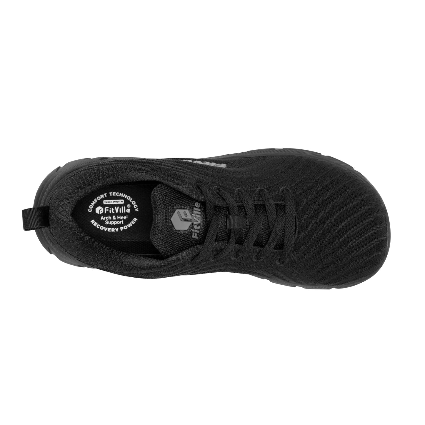 FitVille wide toe box shoes for men, cushioned, extra wide width, non-slip, wide lightweight breathable running shoes