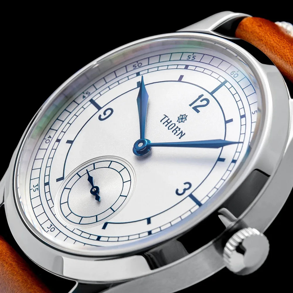 Thorn T001 Quartz Watch Fashion Sapphire Waterproof Grilled Men Watch VD78 Movement 316L Stainless Steel Business Luxury Watch