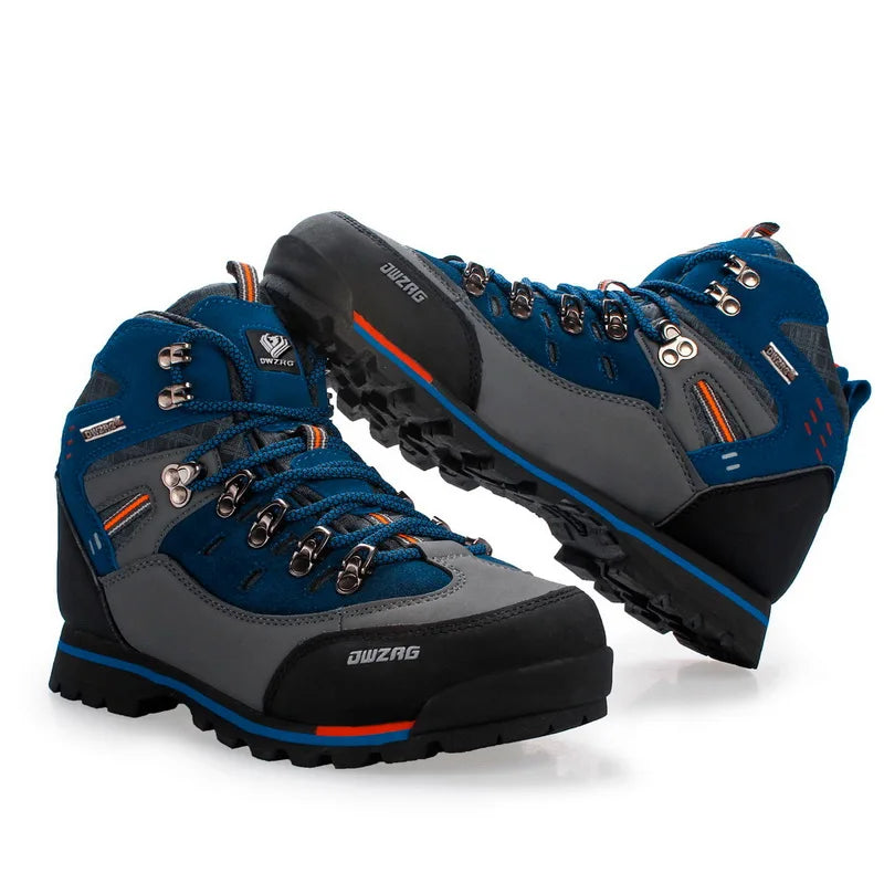Sapatos de caminhada para homem, ténis outdoor de escalada em montanha, botas de neve casuais de alta qualidade para homem