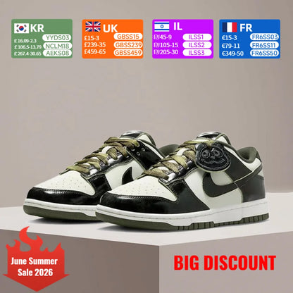 NIKE DUNK LOW moteriški neslystantys, patvarūs, amortizuojantys sportiniai bateliai – universalūs gatvės sportiniai bateliai HQ1918-001