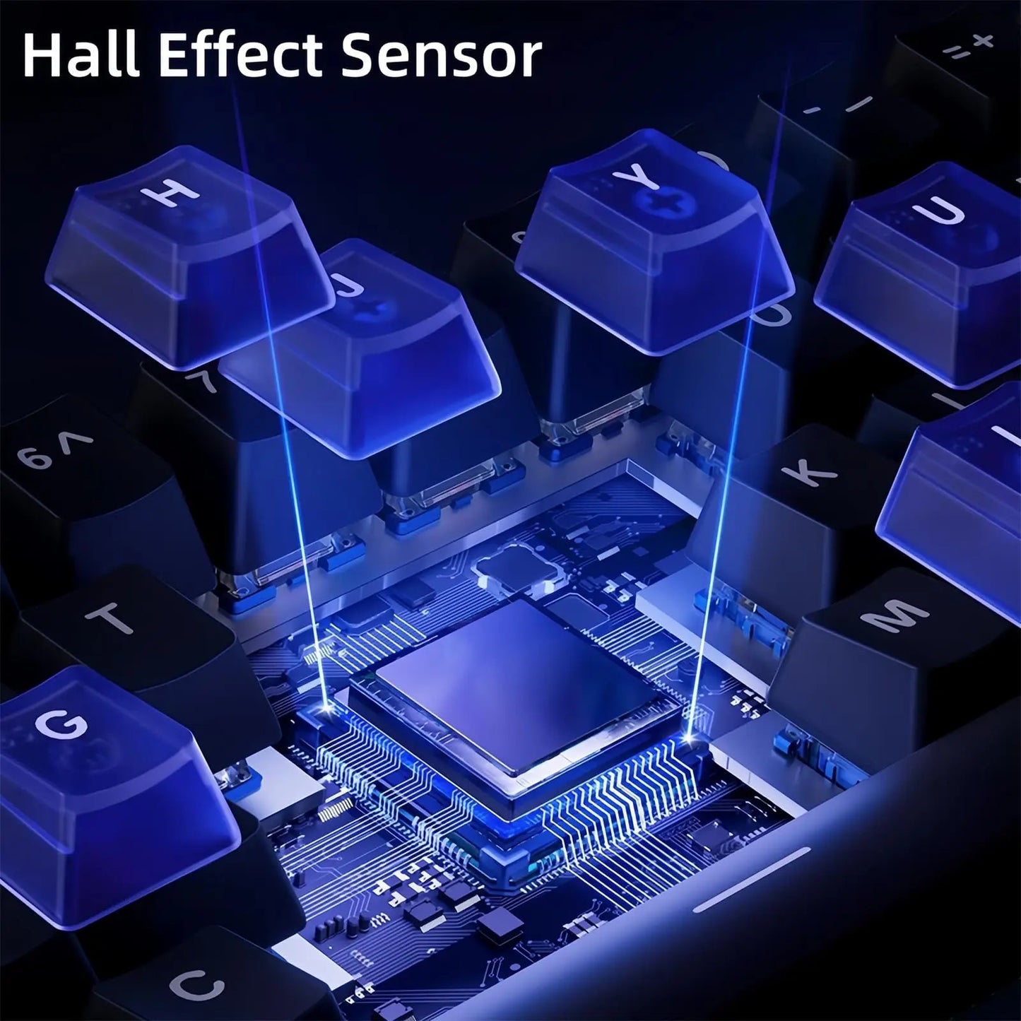 Tastiera gaming MCHOSE ACE 68 con switch magnetici Hall Effect, Rapid Trigger, RGB programmabile, 8K Hz, DKS/MT/TGL/RS/SOCD