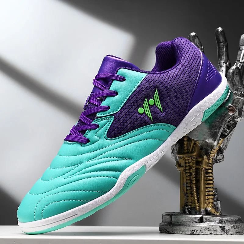 New Men's Football Boots High-top Sneakers Match Soccer Shoes Grass Non-Slip High-quality Futsal Indoor Hot-selling Outdoor