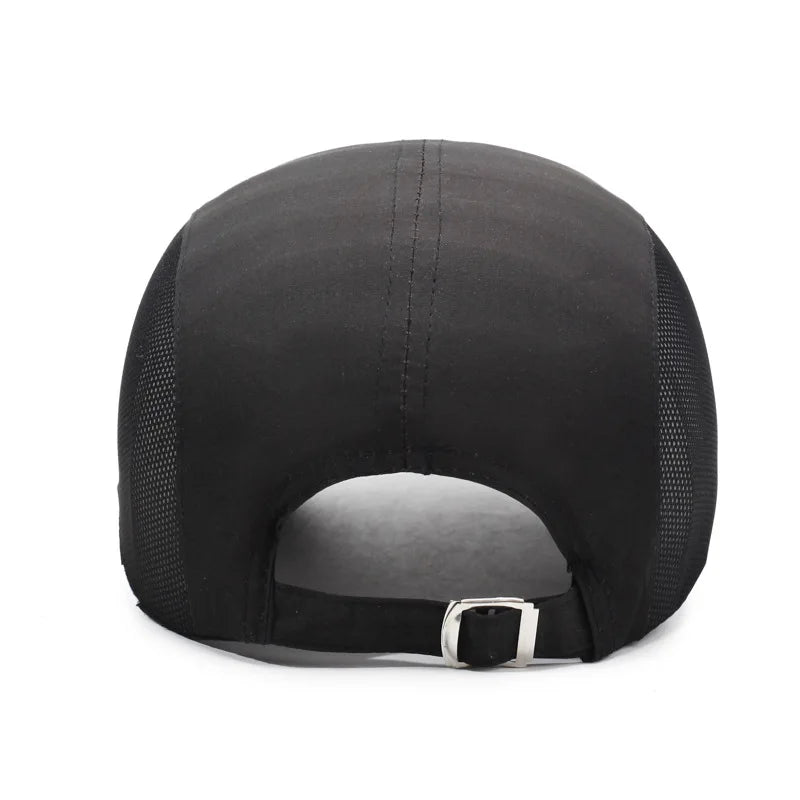Unisex Outdoor Sports Quick-Dry Mesh Cap - Summer Sun Protection Baseball Cap