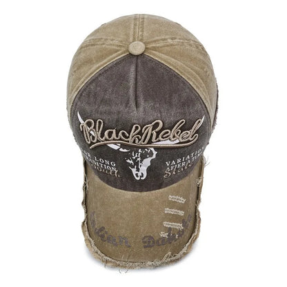 Gorra de béisbol para hombre en algodón lavado, estilo retro, para las cuatro estaciones, ideal para deporte al aire libre, accesorio de moda masculina