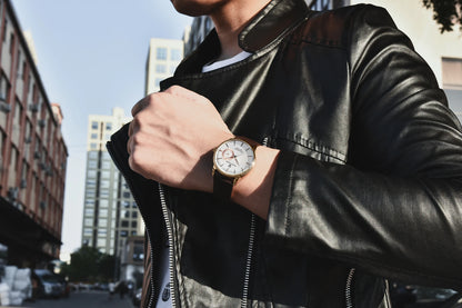 PAGANI DESIGN Men's Casual Quartz Watch Light Luxury All-Match Coated Glass Waterproof Stainless Steel Dial Date Display Watch