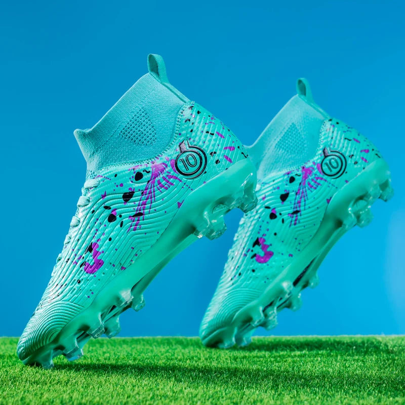 New Men's Professional Soccer Shoes Non-slip Football Boots Unisex Breathable Futsal Sports New Cleats Drop Shipping Ultralight