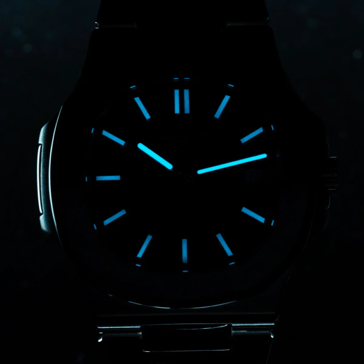Sugess Man Watch Automatic Mechanical Wristwatches Miyota 9015 Movement MOP Dial Luminous Waterproof 5bar Bracelet Luxury S466