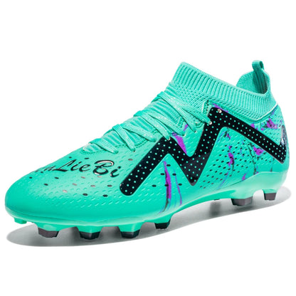 Bottes de Football professionnelles pour hommes, crampons de Football, entraînement de Sport en plein air, respirants pour étudiants, ultralégers, unisexe, livraison directe