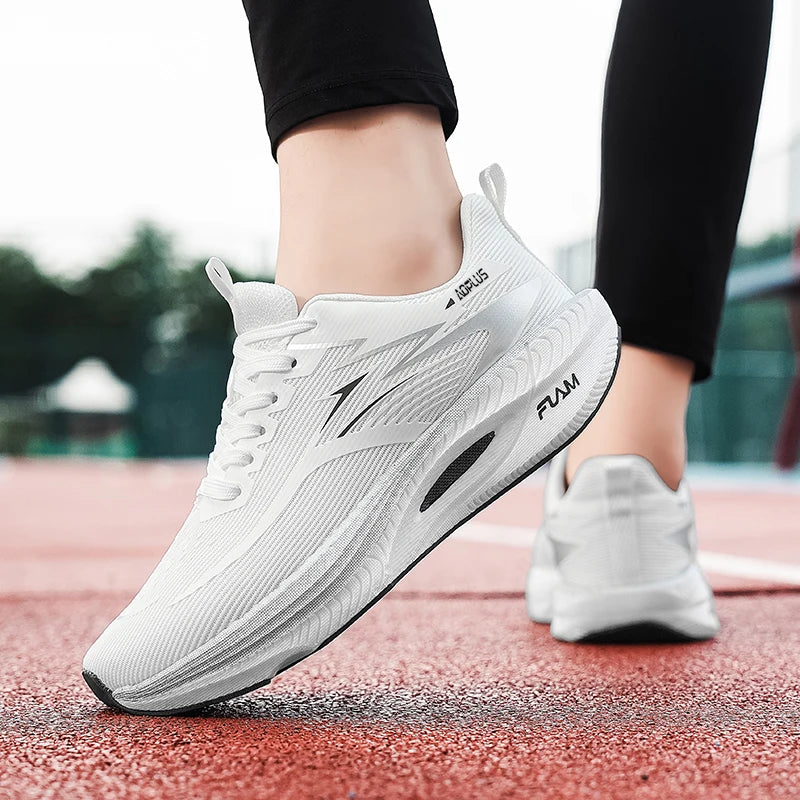 Zapatillas de running modernas para hombre y mujer, calzado deportivo casual cómodo y transpirable, zapatillas juveniles para deportes al aire libre y caminar