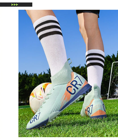 New Men Football Boots Hot Sale Professional Futsal High-Quality Soccer Shoes Cleats Women Unisex Ultralight TF/FG Sneakers