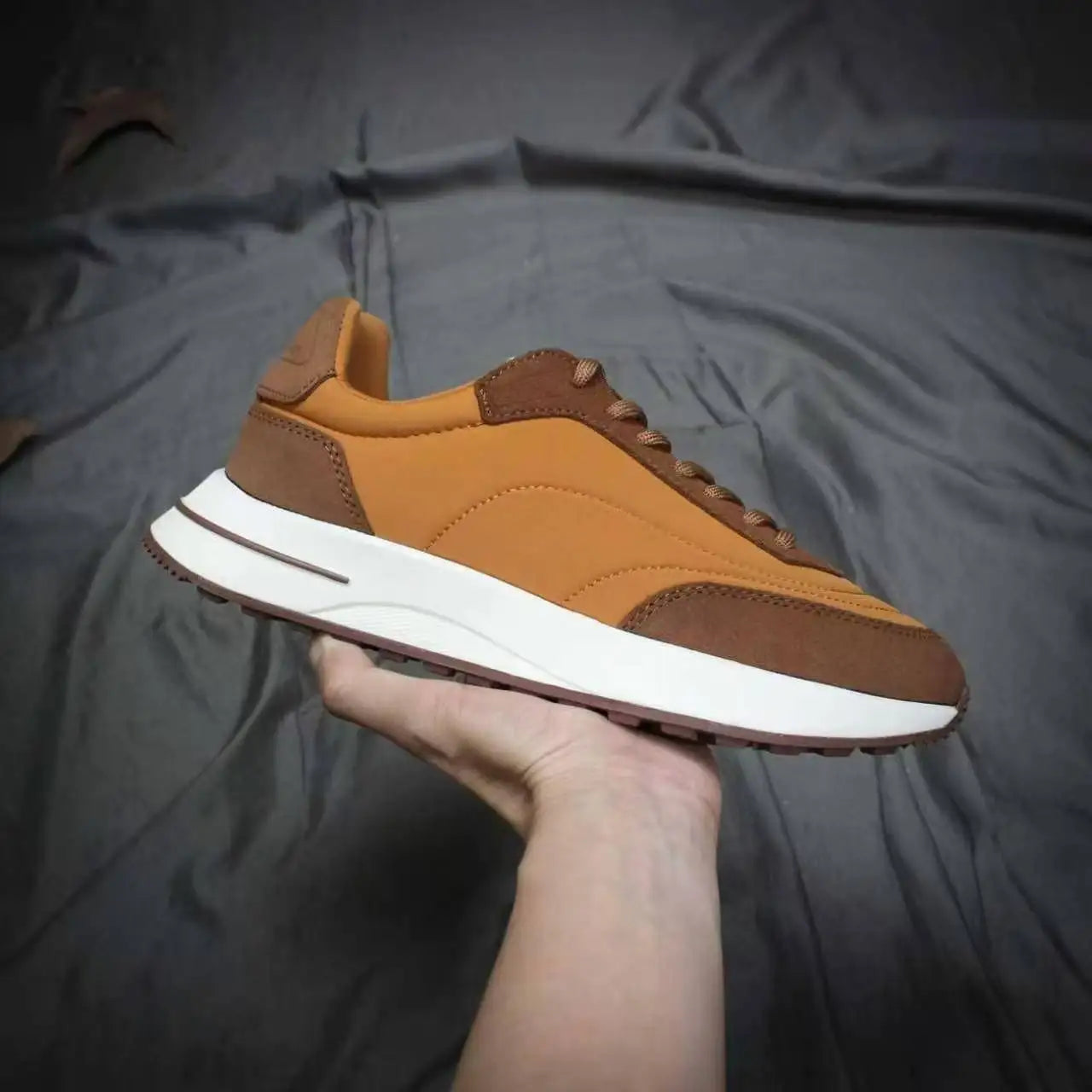 Men's Pure Original B30-8 Sports Shoes Fashionable Casual All-Match Running Shoes Laced Breathable Anti-Slip Sports Leisure Running