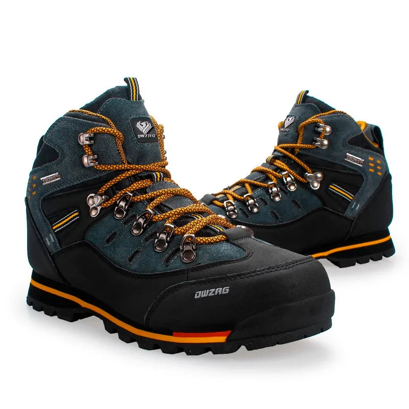 Sapatos de caminhada para homem, ténis outdoor de escalada em montanha, botas de neve casuais de alta qualidade para homem