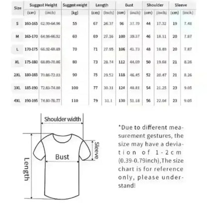 T-shirt da uomo Dragon Ball Animation estiva, nuova stampa fronte-retro, vestibilità ampia casual Harajuku, maniche corte trendy, top coordinato genitore-figlio
