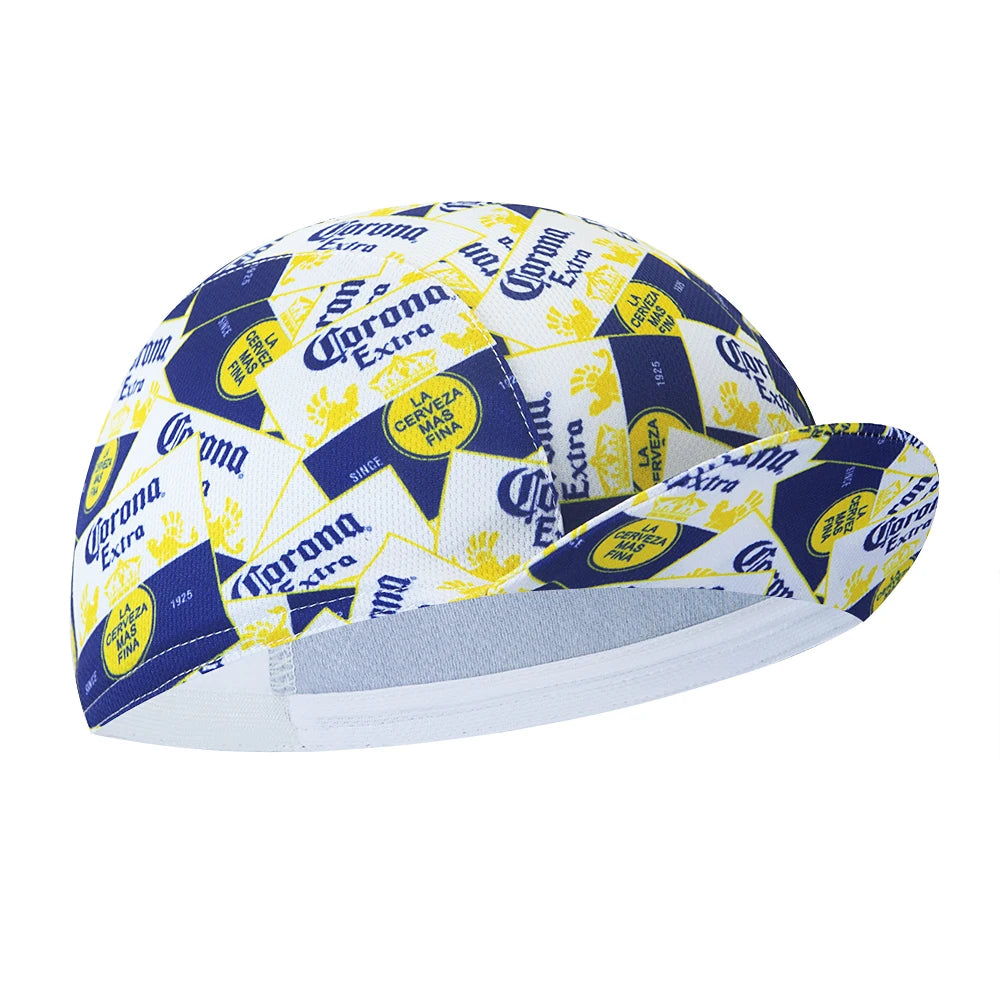 Boné de Ciclismo Beer para Desporto ao Ar Livre, Boné de Equipa para Bicicleta, Respirável, Proteção Solar de Verão, Unissexo