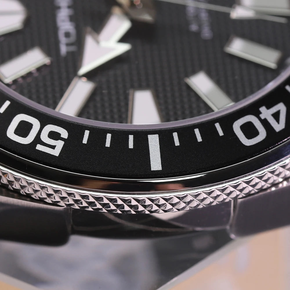TOPHILL 43.5mm Professional Dive Watch Automatic NH35 Movement Sapphire 300M Waterproof Super Luminous Diving Men's Wristwatches