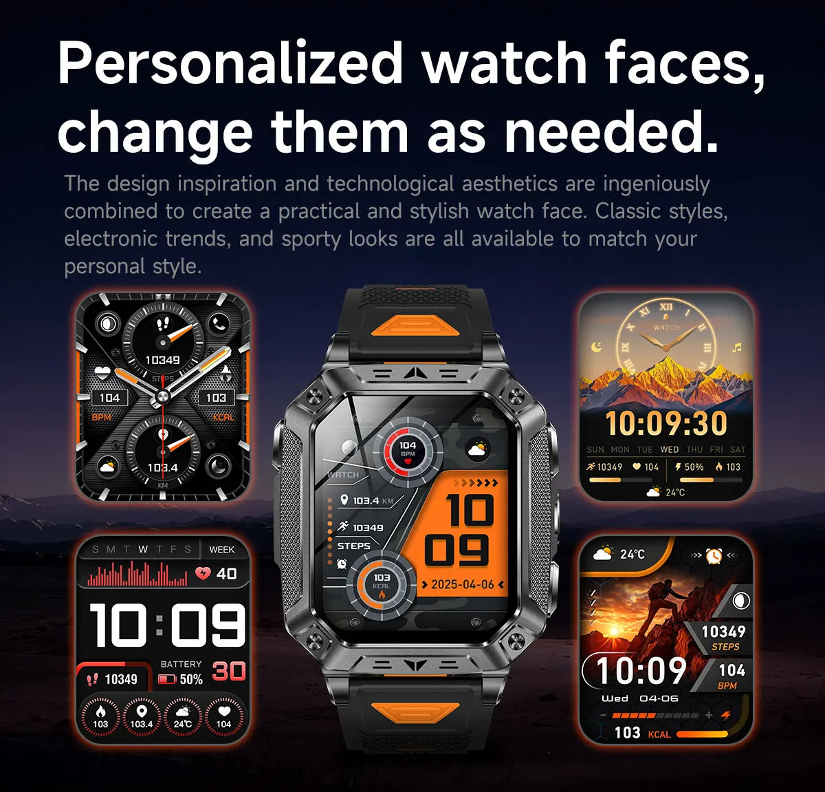 2026 TANK New 1400mAh Military GPS Smart Watch Men 2.01" AMOLED Screen 10ATM Waterproof Clock SOS Call Flashlight Smartwatch iOS