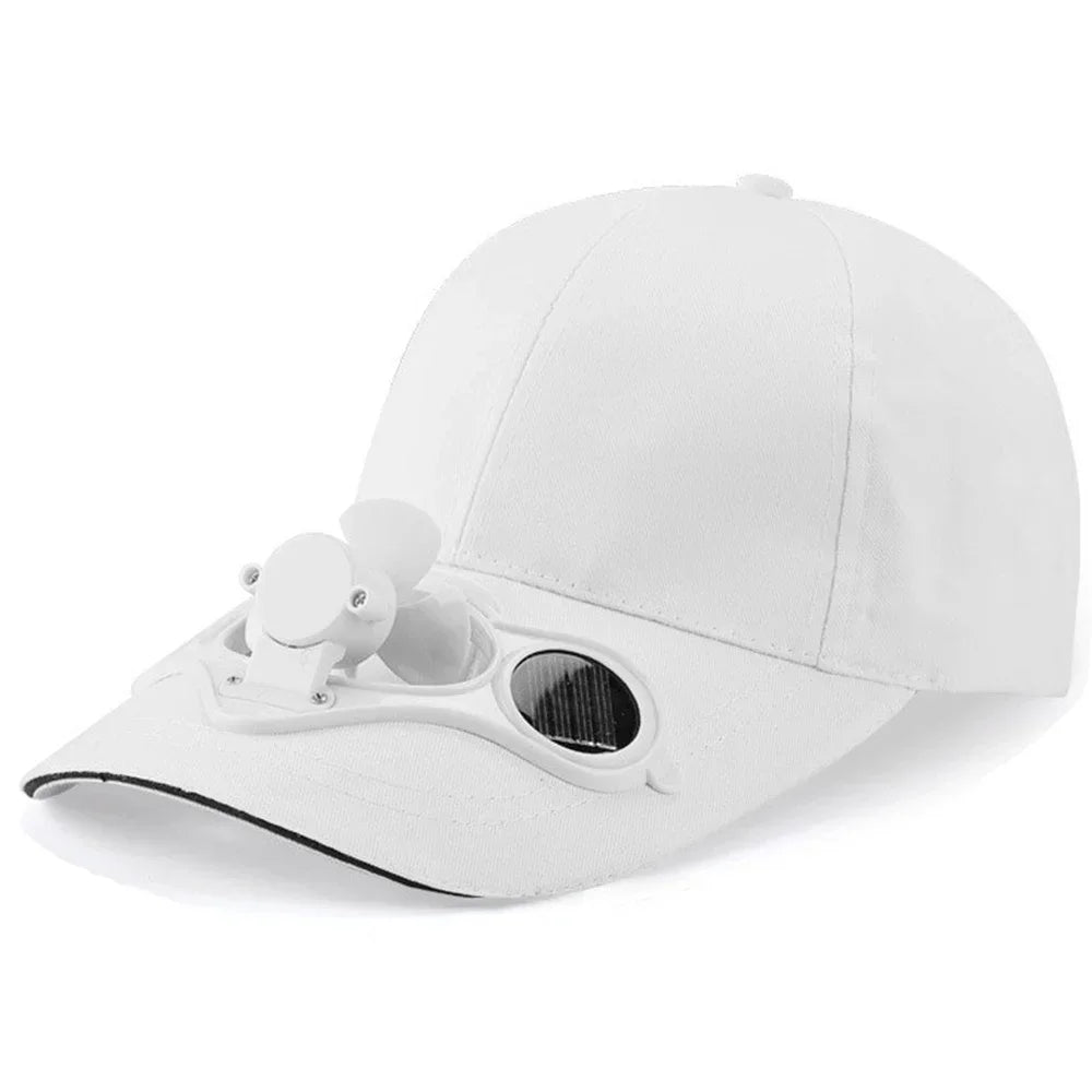 Kappe mit Ventilator – Sommer-USB-Lade-Kühlventilator – Baseballkappe – Outdoor – Golf – Sonnenschutz – 2 Geschwindigkeitsstufen – verstellbare Schirmkappe – Wanderkappe mit Ventilator