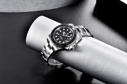 PAGANI DESIGN V2 Japan Movement 40MM Luxury Men's Mechanical Watch Sapphire Glass Ceramic Bezel Automatic Diving Watches for Men