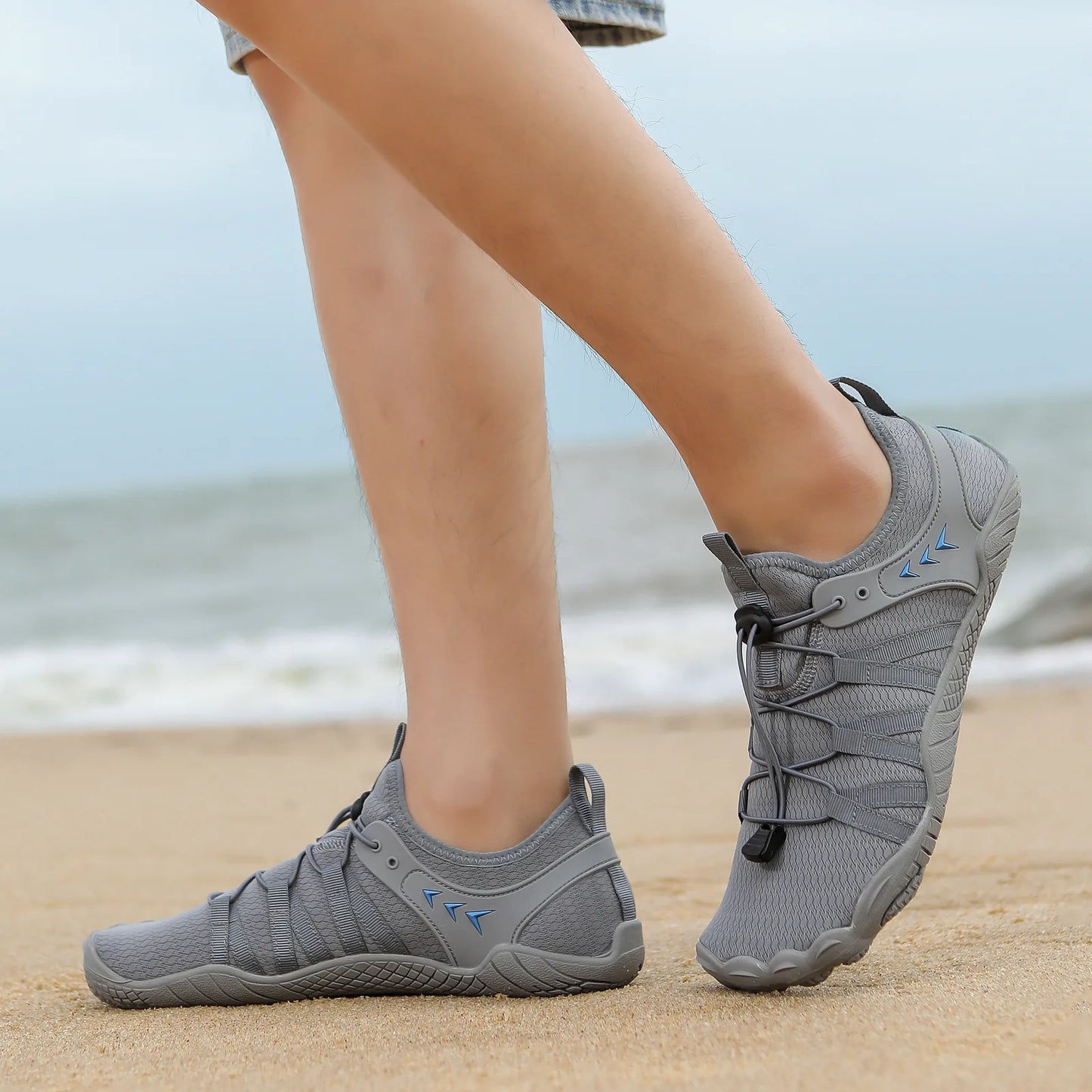 2026 Outdoor Fashion Stylish Men's Travel Hiking Shoes Mesh Lightweight Breathable Sneakers Non-slip Wear-Resistant Running Shoes