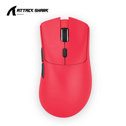 Rato sem fios Attack Shark R1 Bluetooth Gaming, rato viral avaliado por influencers, sensor PAW3311, taxa de atualização de 1000Hz