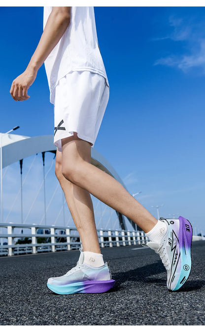 Sneakers da uomo in mesh comfort, scarpe da tennis 2025, running da uomo con piastra in carbonio 3.0, ammortizzazione per sport, allenamento e jogging