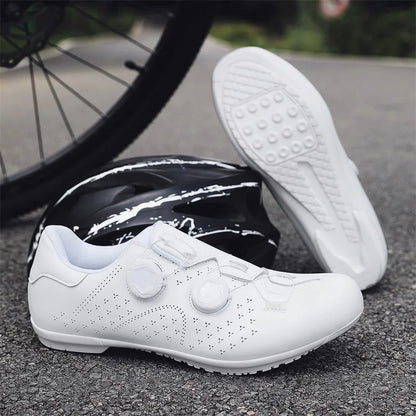 Men's Non-Locking Mountain Bike Shoes Without Cleats Road Bicycle RB Speed Non-Cleat Cycling Shoes Sneakers Flat Pedal MTB Women