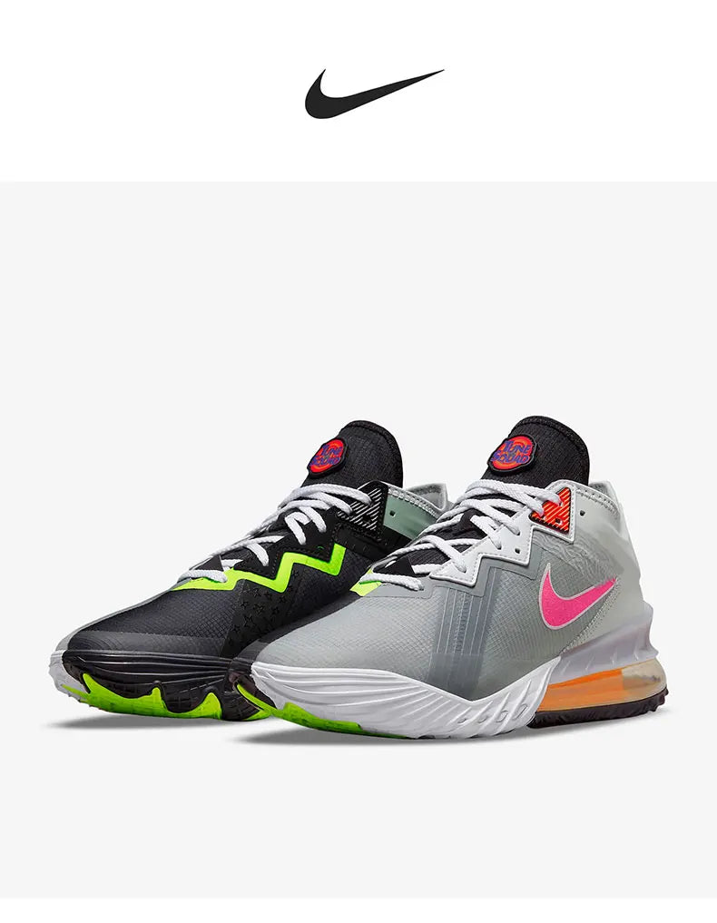 Nike auténticas LEBRON XVIII James 18.ª generación, zapatillas de baloncesto con amortiguación de aire para hombre y mujer CV7564-005
