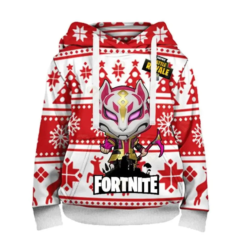 Fortnite Men Hoodie Fashion 3D Print Sweatshirt Battle Game Hoodies Boys Girls Hip Hop Hombre Casual Outerwear