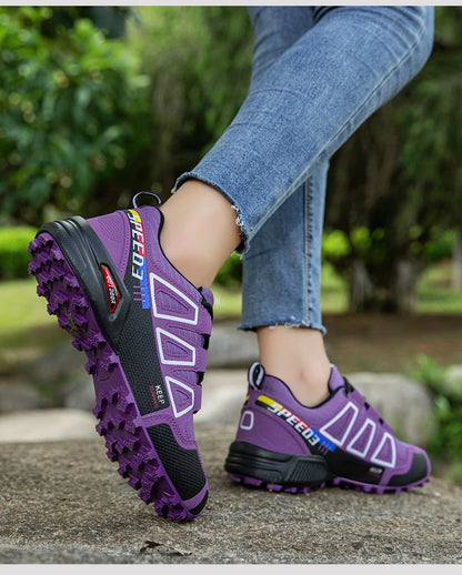 Women’s Waterproof Hiking Shoes Outdoor Sports Shoes Women’s Walking Travel Sports Shoes Bicycle Sports Shoes Running Sports Shoes