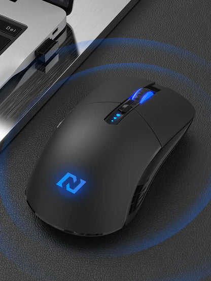 Wireless Mouse, 6 Keys, Silent Office Wireless Mouse, E-Sports Games Non-Slip Wireless Mouse