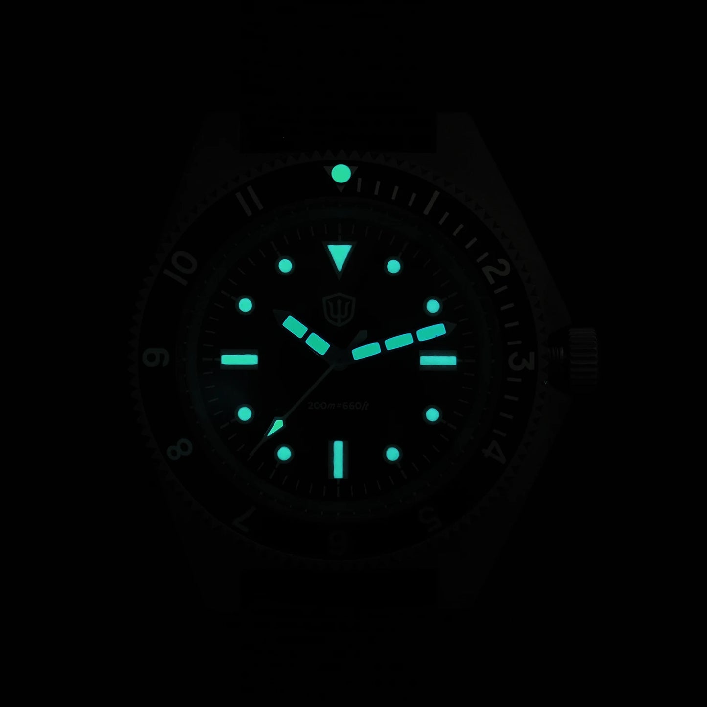 Watchdives WD1972 Men Watch VH31 Sweep Seconds Quartz Movement Sapphire  Stainless Steel Watches Waterproof Luminous Wristwatch