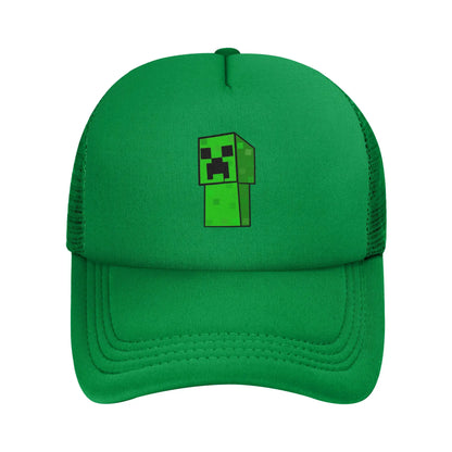 Creepin Creepers til voksne, Trucker-kasket, baseballkasket i mesh, snapback-kasketter, hatte, solhat, justerbare solkasketter, sommer