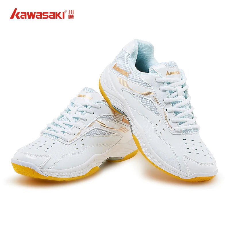 Kawasaki Men’s Badminton Shoes Professional Sports Shoes for Women Breathable Indoor Court Sneakers K-086