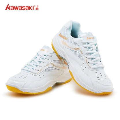 Kawasaki Men’s Badminton Shoes Professional Sports Shoes for Women Breathable Indoor Court Sneakers K-086