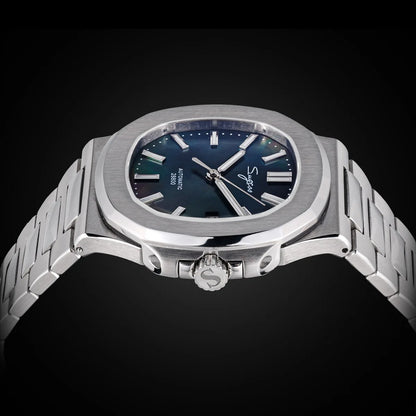 Sugess Man Watch Automatic Mechanical Wristwatches Miyota 9015 Movement MOP Dial Luminous Waterproof 5bar Bracelet Luxury S466