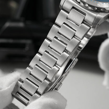 Militado ML20 39mm Men Watch PT5000 Automatic Movement Sapphire Luminova Watches Stainless Steel 200m Waterproof Wristwatch