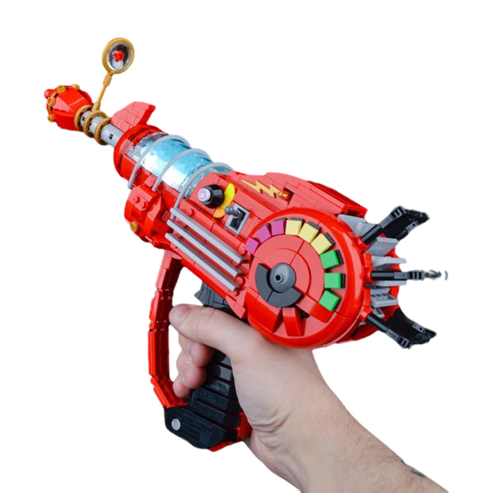 MOC Call of Duty Ray Gun Building Blocks Call of Duty Game Series Gun Weapon Model Bricks Toys For Children Kid Birthday Gifts