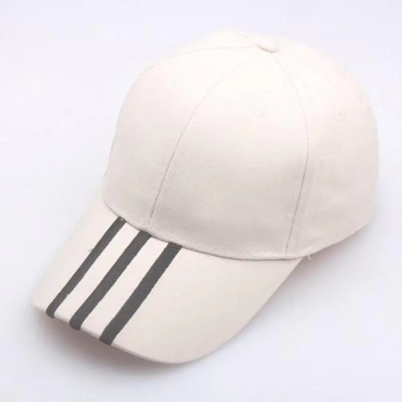 Baseballkasketter til mænd Casual bomuldsbroderede stribede snapback-hiphop-kasketter til kvinder Udendørs sportskasketter til mænd Gorras