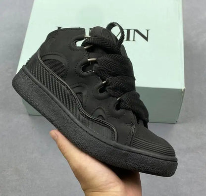 Men's and Women's Original Thick Soled Casual Sports Shoes LANVIN SPORT Fashion Casual Sneakers for Couples Skateboard Shoes