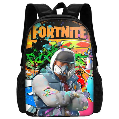 Mochilas infantis Classic Game Fortnites para meninos e meninas, presente de aniversário para estudantes, mochilas escolares unissexo para criança, mochila de campismo durável