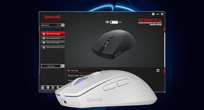 Redragon M618 LIT Wireless Gaming Mouse, 10000 DPI Optical Ergonomic Mouse with 6 Programmable Buttons